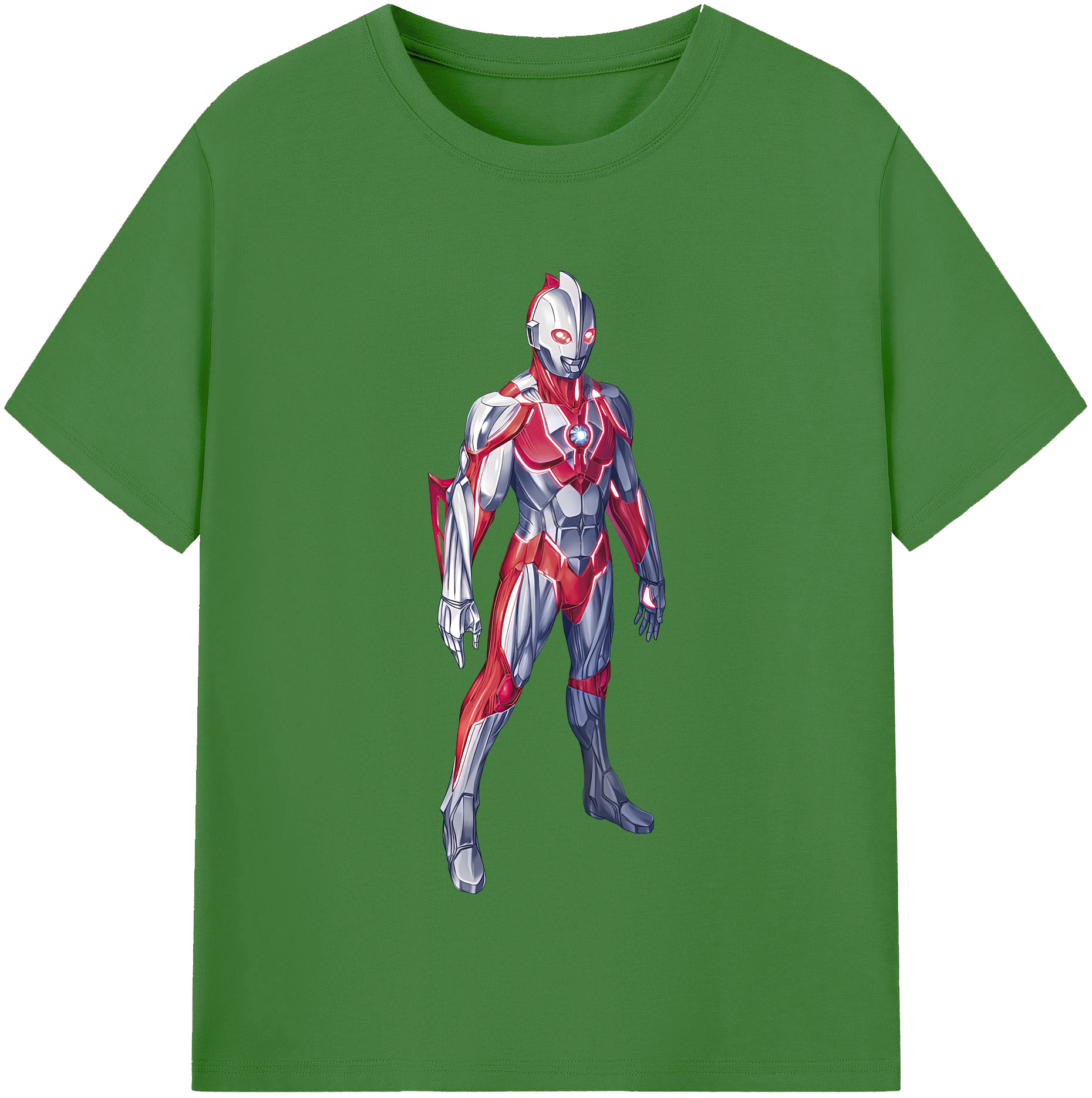 （画像用） ウルトラマン Ultraman レディースカジュアルプリントTシャツ（綿100％）